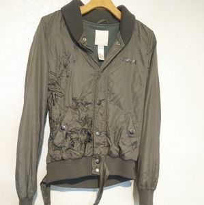 " DIESEL 1990's Women's Green Embroidered Jacket